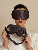 [Dark Gray] SilkSilky-UK Sleep Mask 001