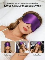 [Purple] SilkSilky-UK Sleep Mask 006