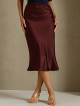 [Coffee] SilkSilky-UK Skirt 003