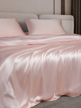 [Pink] SilkSilky-UK 25Momme Bed Linen Set 003