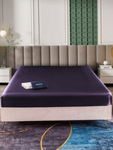 [Deep Purple] SilkSilky-UK 22Momme Sheet 001