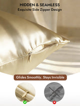 [Ivory] SilkSilky-UK 30Momme Pillowcase 006
