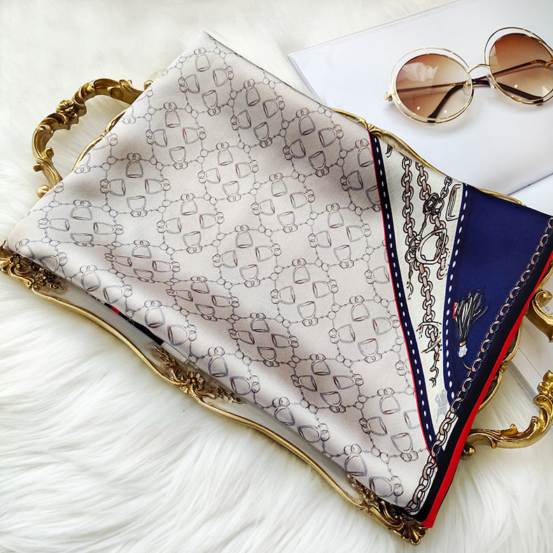 [P024] SilkSilky-UK Pure Silk Scarf 002,