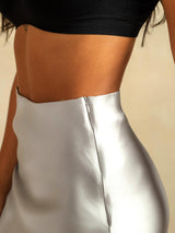 [Light Gray] SilkSilky-UK Skirt 004