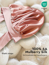 [Pink] SilkSilky-UK Sleep Cap 002