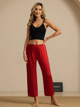 [Wine] SilkSilky-UK Women's Sleep Shorts 006