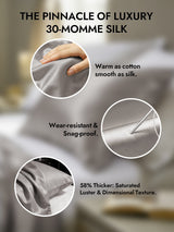[Gray] SilkSilky-UK 30Momme Pillowcase 002