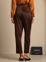 [Bitter Chocolate] SilkSilky-UK 19Momme Silk Womens Pants 002