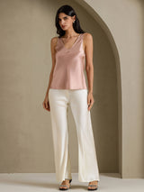 [Tuscany] SilkSilky-UK Sleeveless V Neck Camisole 005