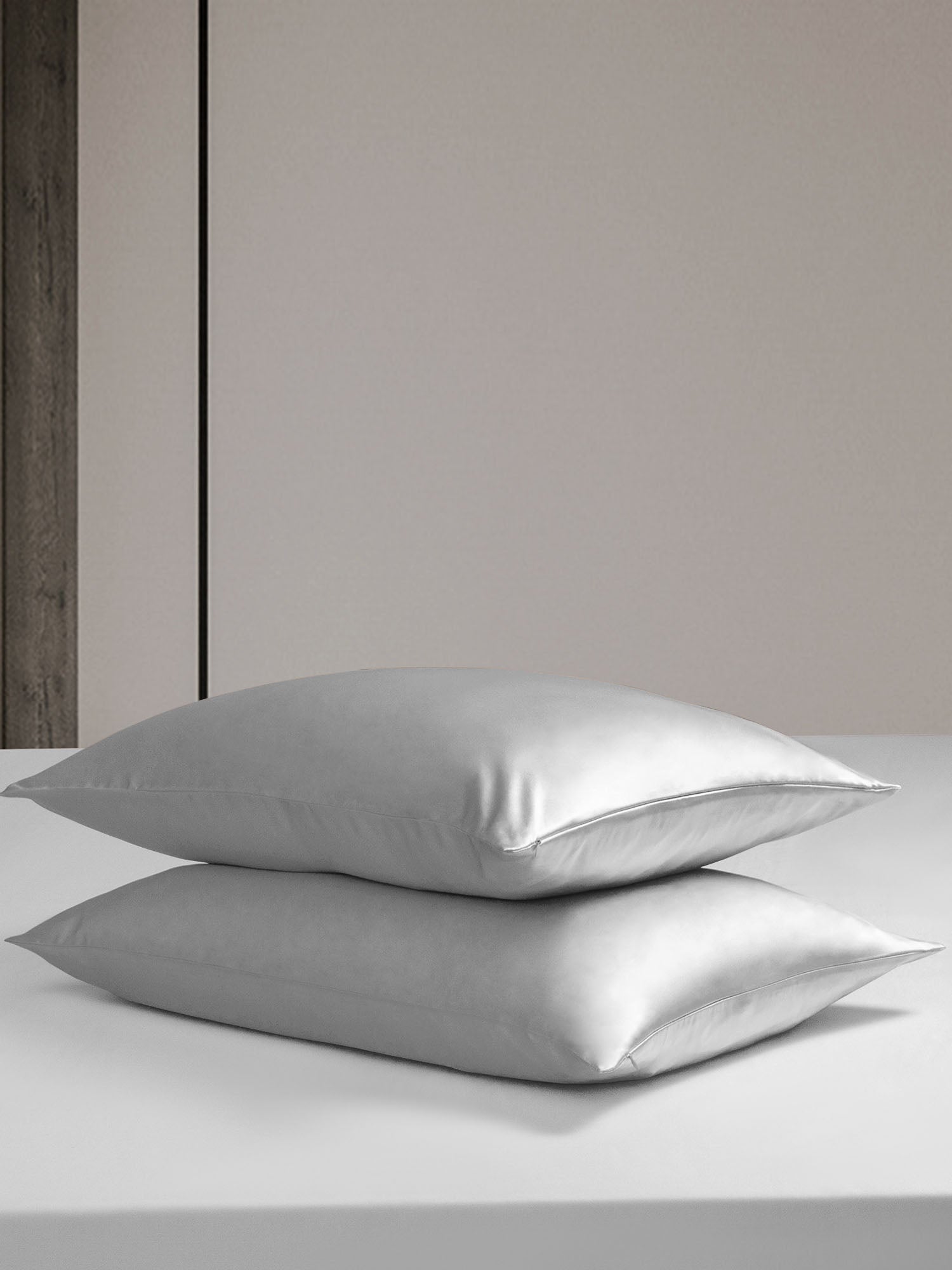 [Silver] SilkSilky-UK 19Momme Bed Linen Set 005