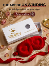 [Wine] SilkSilky-UK Sleep Mask 009