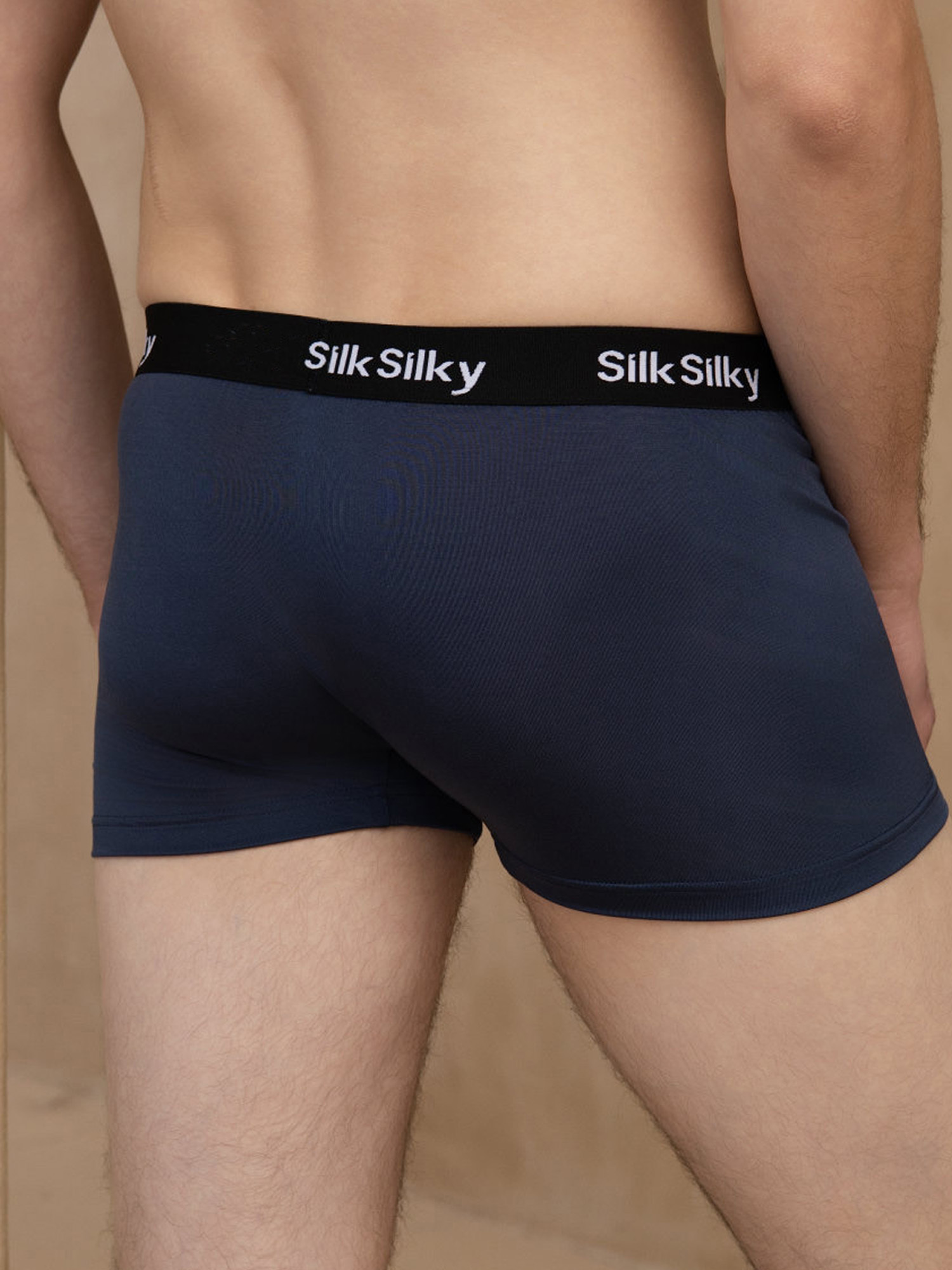 [Multi] SilkSilky-UK Silk Knitted Men's Underwear 002
