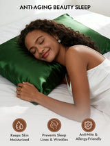 [Dark Green] SilkSilky-UK 30Momme Pillowcase 003