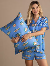 [Blue Fish] SilkSilky-UK Pillowcase 001