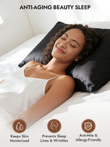 [Black] SilkSilky-UK 30Momme Pillowcase 003
