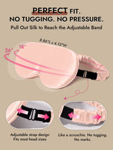[Pink] SilkSilky-UK Sleep Mask 004