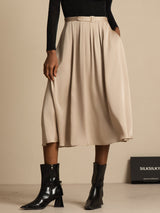 [Tan] SilkSilky-UK Skirt 007