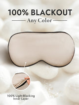 [Beige] SilkSilky-UK Sleep Mask 001