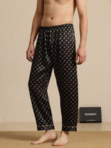 [Black Chain] SilkSilky-UK Men's Sleep Shorts 001