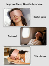 [Pink] SilkSilky-UK Sleep Mask 006