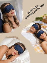 [Dark Blue] SilkSilky-UK Sleep Mask 007