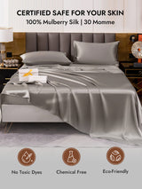 [Gray] SilkSilky-UK 30Momme Pillowcase 007