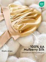 [Champagne] SilkSilky-UK Sleep Cap 002