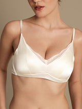 [White] SilkSilky-UK Bra 001