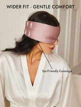 [Pale Mauve] SilkSilky-UK Sleep Mask 005