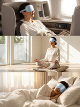 [Light Blue] SilkSilky-UK 22Momme Sleep Mask 008