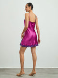 SilkSilky-UK-Pure-Silk-Sleeveless-V-Neck-Nightdress-Deep-Pink-002