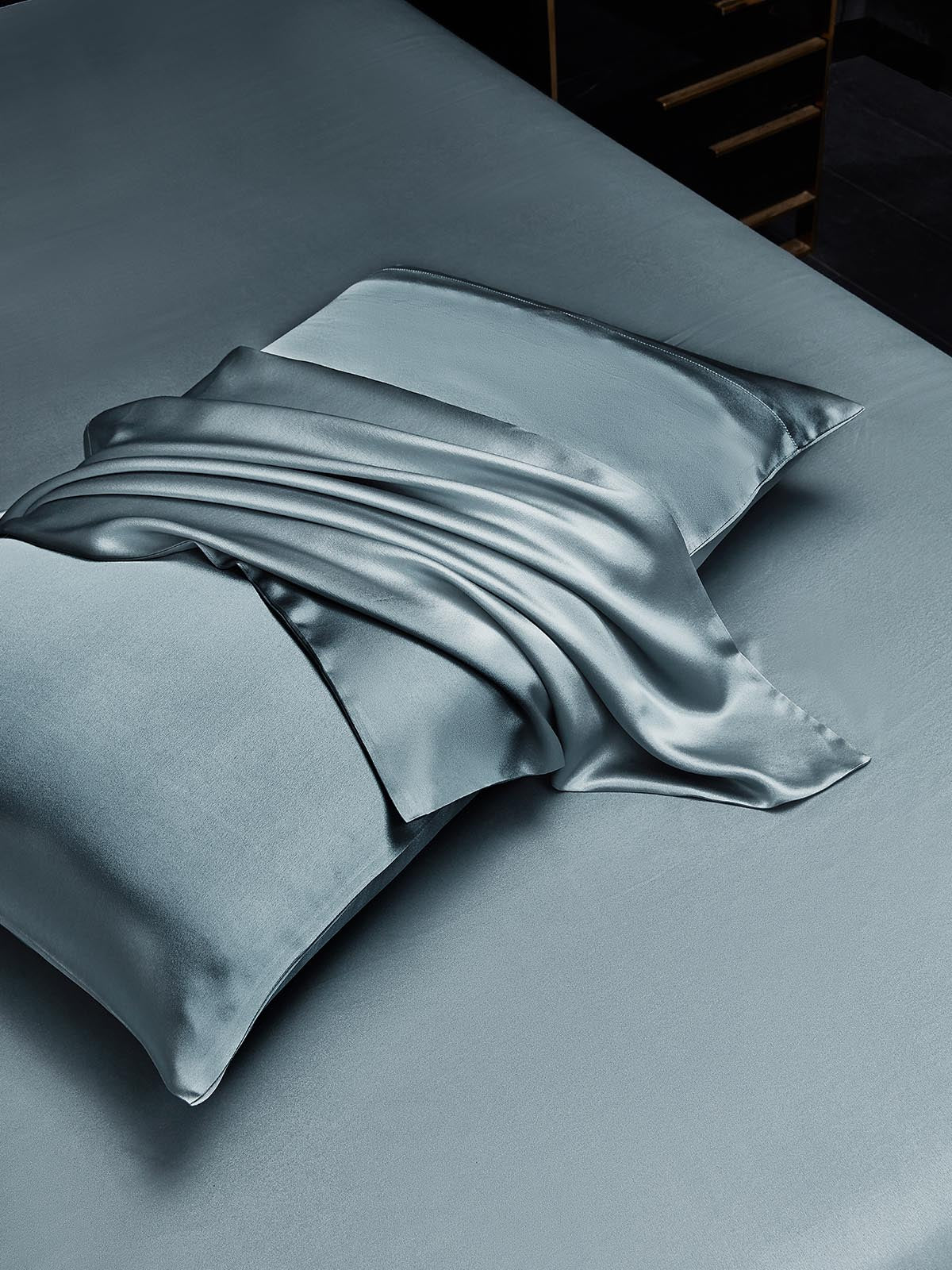 2Pcs 22Momme Pure Silk Pillowcases Bundle - Envelope Closure