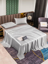 [Silver] SilkSilky-UK 25Momme Pure Silk Bedding Set 003
