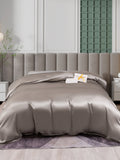 SilkSilky UK 25Momme Pure Silk Duvet Cover Gray 001