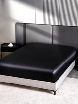 [Black] SilkSilky-UK 22Momme Sheet 002
