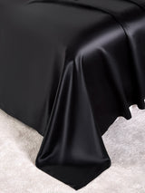 [Black] SilkSilky-UK 19Momme Bed Linen Set 003