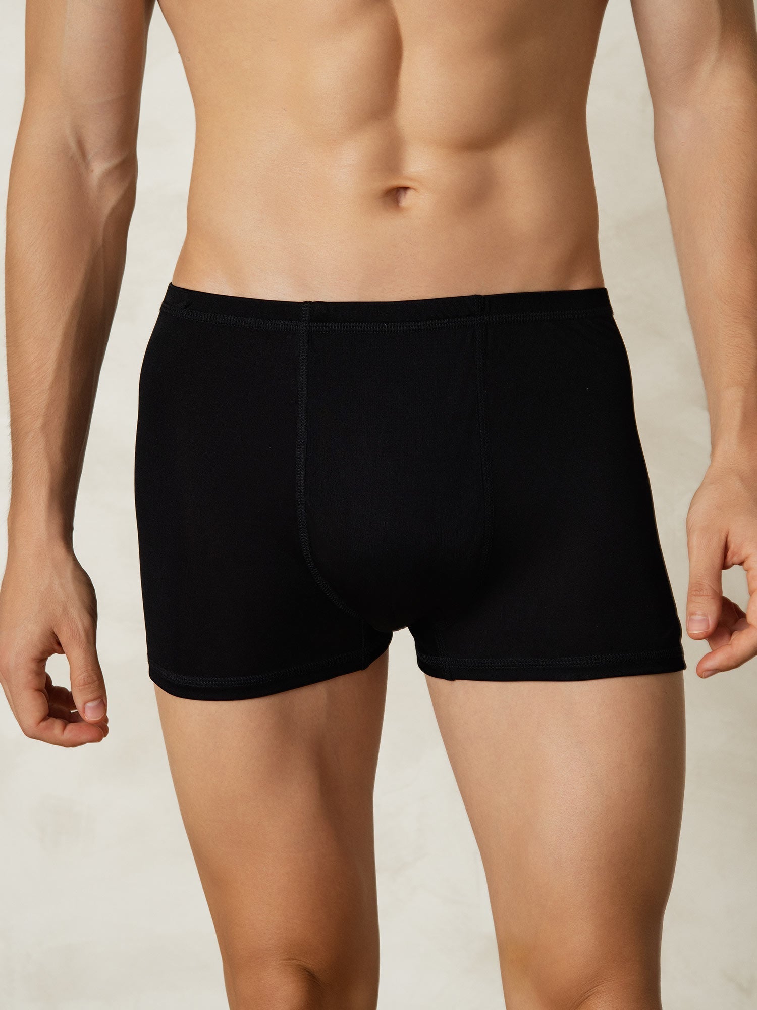 [Black] SilkSilky-UK Silk Knitted Mens Underwear 004