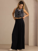 [Black] SilkSilky-UK Women's Pants 007