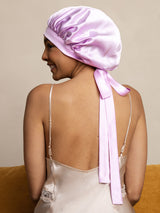 [Lavender] SilkSilky-UK Sleep Cap 004