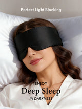 [Black] SilkSilky-UK Sleep Mask 003