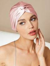 [Pink] SilkSilky-UK Sleep Cap 001