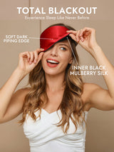 [Red] SilkSilky-UK Sleep Mask 002