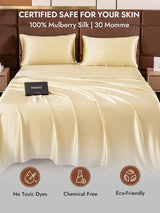 [Ivory] SilkSilky-UK 30Momme Pillowcase 007