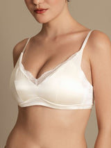 [White] SilkSilky-UK Bra 006