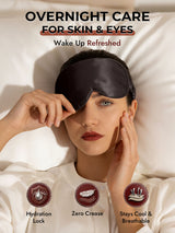 [Dark Gray] SilkSilky-UK 22Momme Sleep Mask 007