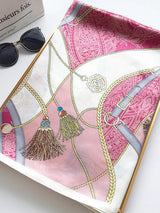 [P004] SilkSilky-UK Pure Silk Scarf 004