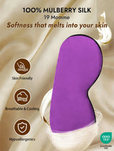 [Purple] SilkSilky-UK Sleep Mask 003