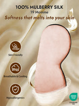 [Pink] SilkSilky-UK Sleep Mask 003