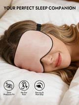 [Pink] SilkSilky-UK Sleep Mask 005