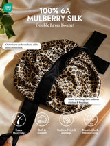 [Leopard] SilkSilky-UK Sleep Cap 002